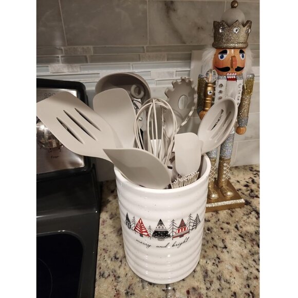 22Pcs Heat Resistant Utensils Spatula Spoon Whisk Dishwasher Safe Kitchen - Picture 4 of 13